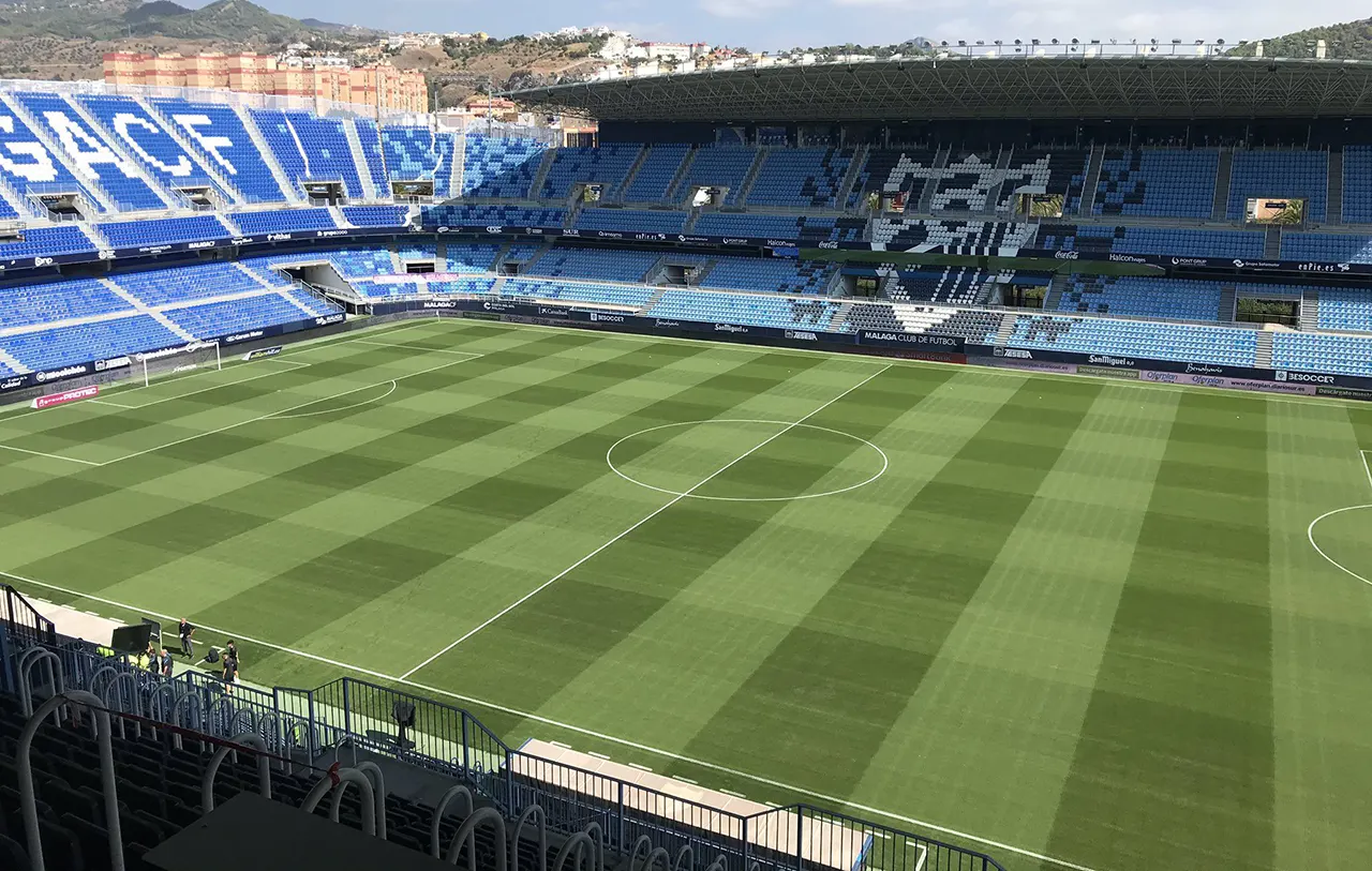 Estadio La Rosaleda Málaga CF