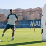 Einar Galilea, baja por una lesión miotendinosa en los músculos isquiotibiales