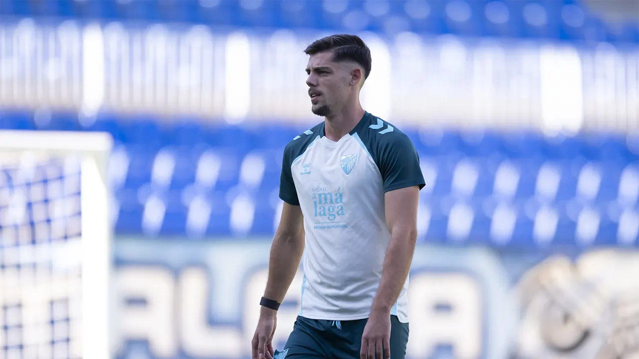 Málaga CF Javi Montero