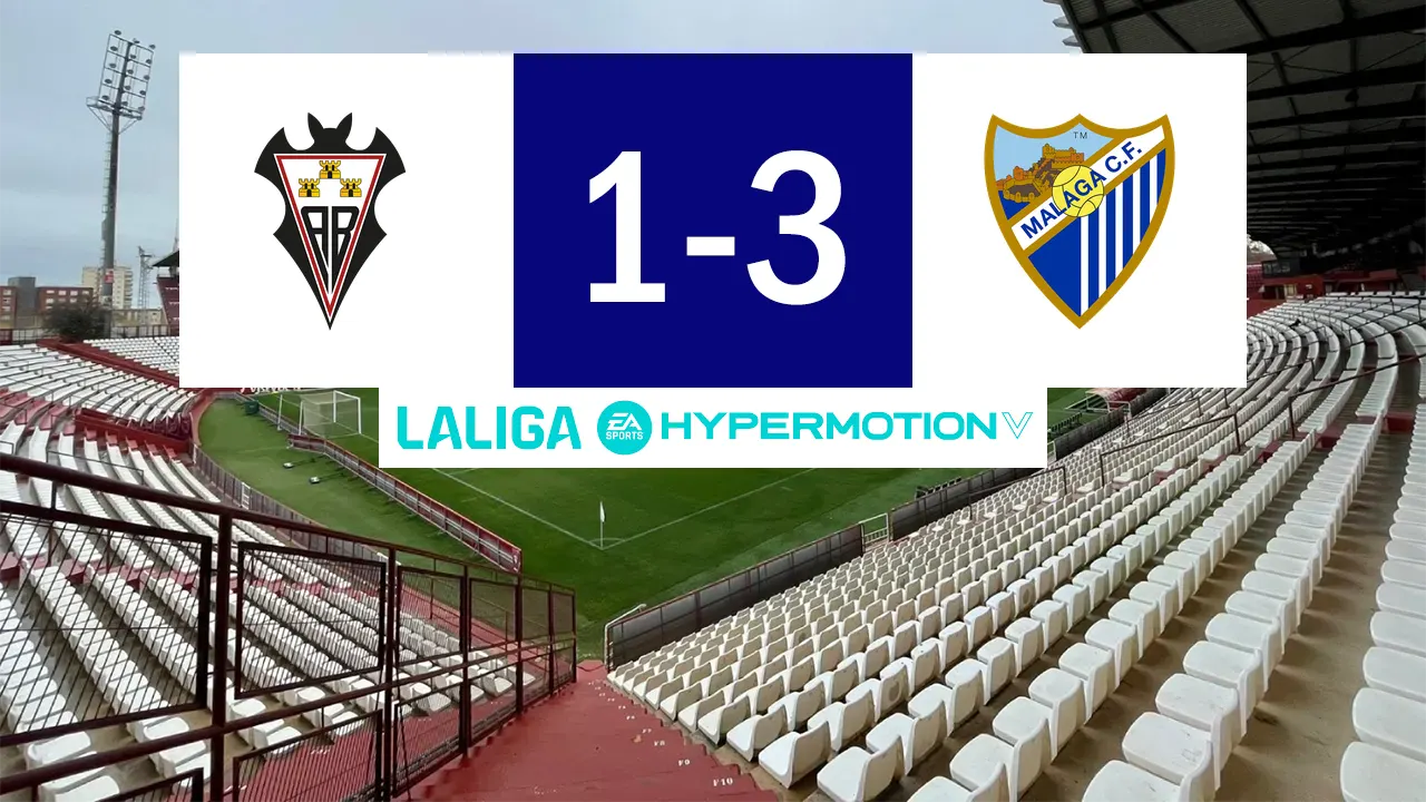 Albacete 1 Málaga CF 3