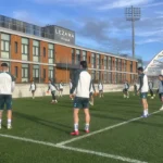 El Málaga CF entrena en Lezama antes de poner rumbo a Miranda de Ebro