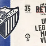 El Málaga CF lucirá una camiseta histórica en el duelo ante Las Palmas en La Rosaleda dentro de la Jornada Retro de LaLiga